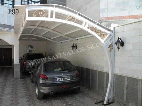 ساخت سایبان حیاط مسکونی 