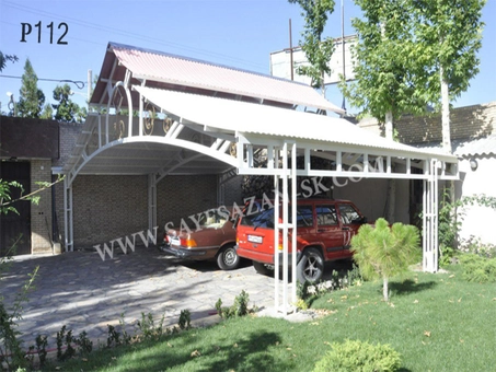 ساخت انواع سایبان حیاط و سایبان ماشین در منزل 