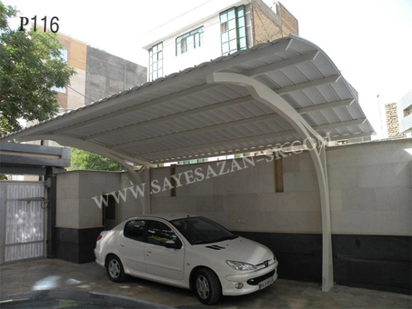 سایبان ماشین داخل حیاط سایبان ماشین داخل حیاط