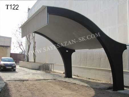 سایبان ماشین داخل حیاط سایبان ماشین داخل حیاط