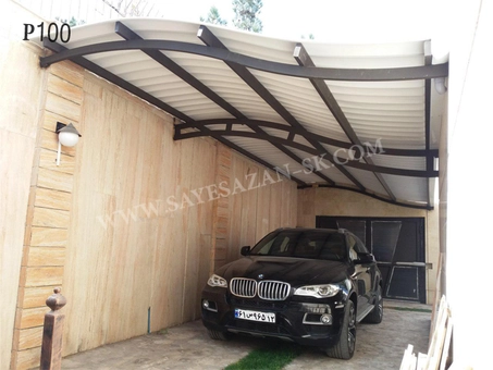 ساخت سایبان درب پارکینگ
