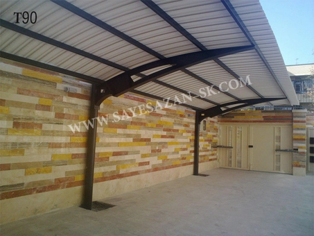 انواع سایبان درب پارکینگ