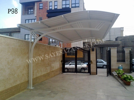 قیمت سایبان درب پارکینگ