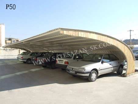 انواع سایبان پارکینگ عمومی
