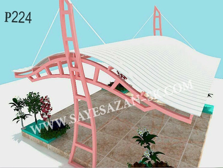  سایبان پارکینگ آلاچیق