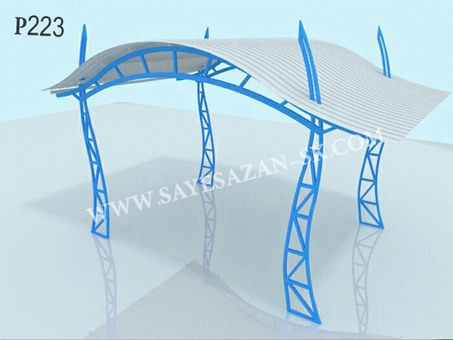 انواع سایبان پارکینگ آلاچیق