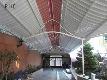 انواع چتر سایبان پارکینگ