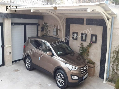 ساخت سایبان پارکینگ خودرو