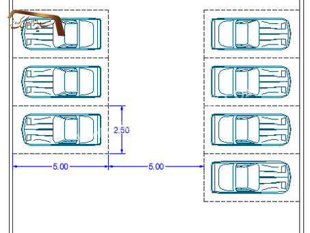 ابعاد پارکینگ